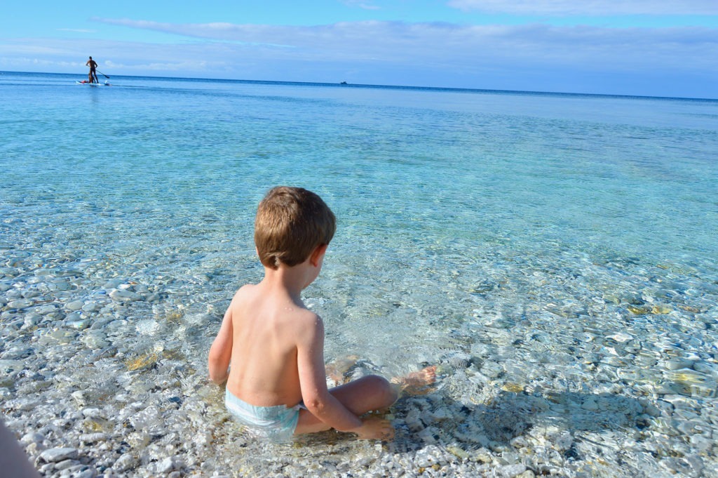 Passeios com crianças em Elba - Spiaggia del Capo Bianco