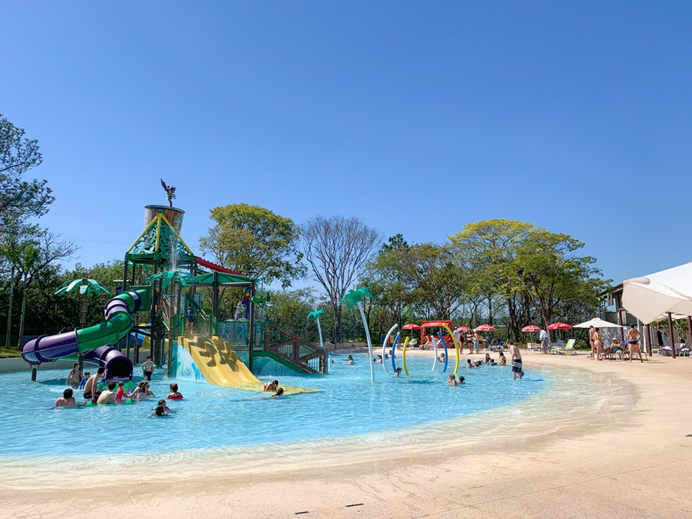 Parque aquático para crianças